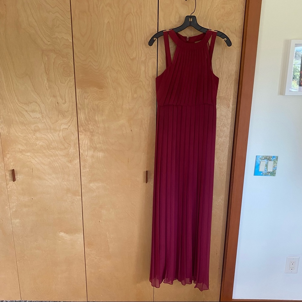 Red BCBGeneration maxi dress